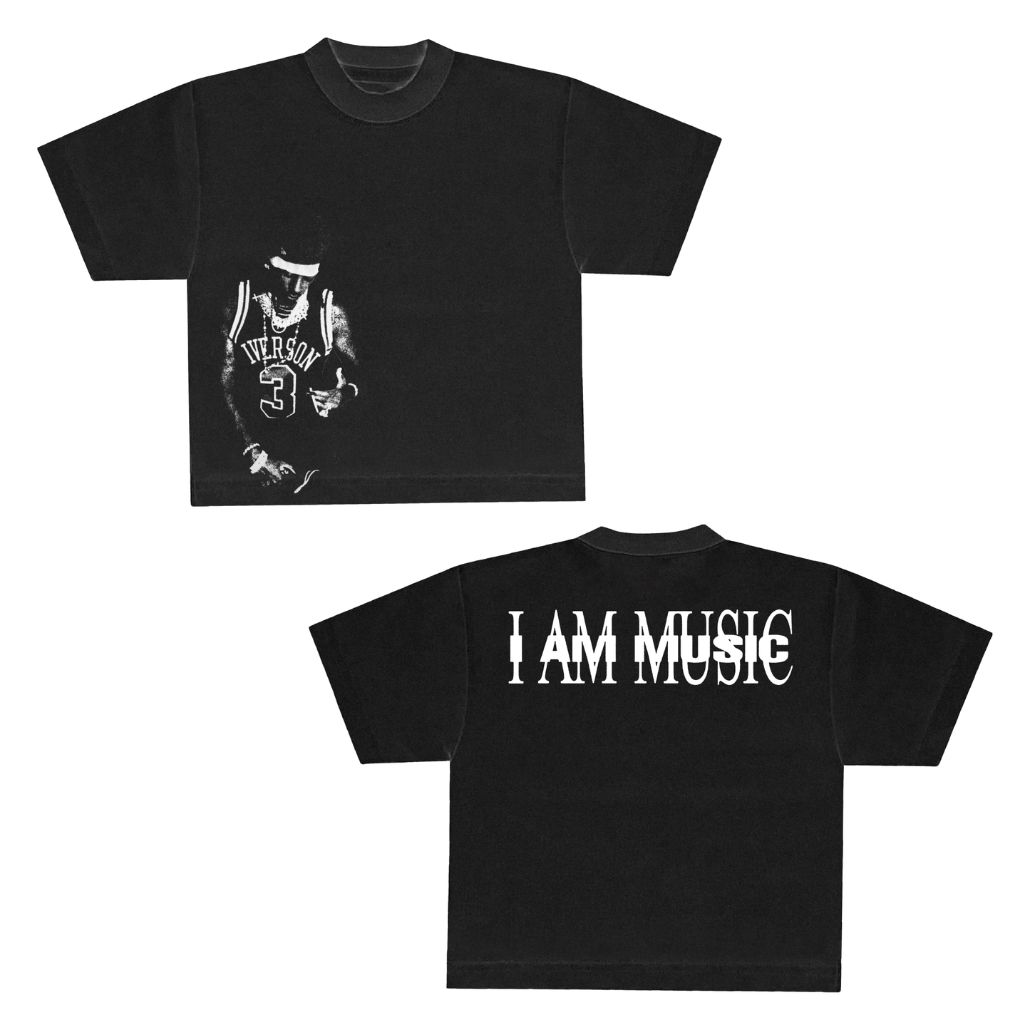 T-SHIRT 'I AM MUSIC'